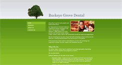 Desktop Screenshot of buckeyegrovedental.com